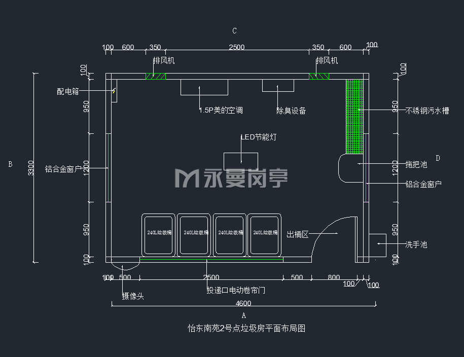 垃圾房設計圖