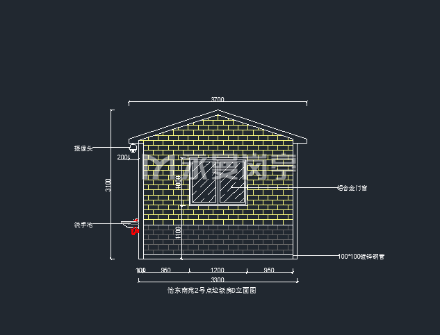 垃圾房設計圖